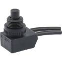 125/250 V Black Plastic/Steel Momentary Off Switch