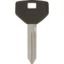 Key, Brass/Rubber, Nickel-Plated, For Chrysler Dodge Jeep Plymouth Car Models