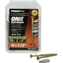 Power Pro® ONE® Serrated Hi-Lo Bronze Multi-Material Screw, 69-Pack, #10 x 2-3/4"