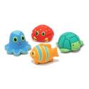 Seaside Sidekicks Squirters — Colorful, 4-Pack