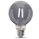 Vintage Edison 25-Watt Equivalent G25 E26-Medium Smoke Glass Daylight Dimmable LED Light Bulb, 1-Pack
