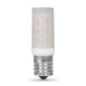 25-Watt Equivalent T8 E17-Intermediate Warm White Non-Dimmable LED Light Bulb, 1-Pack