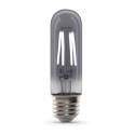 Vintage Edison 25-Watt Equivalent T10 E26-Medium Smoke Glass Daylight Dimmable LED Light Bulb, 1-Pack