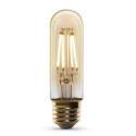 Feit Electric T10/Vg/Led Original Vintage Decorative LED Bulb, 120 V, 4 W, E26 Medium, T10 Lamp, Soft White Light