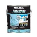 White Liquid Blu2White Elastomeric Roof Coating   