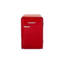 4.06 Cu. Ft. Red Retro Compact Refrigerator   