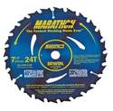 7-1/4-Inch X 24-Tooth Circular Portable Corded Deck Saw Blade