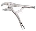 10-Inch Steel Curved Jaw Locking Pliers With Wire Cutter