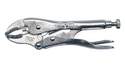 7-Inch Steel Curved Jaw Locking Pliers With Wire Cutter