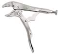 5-Inch Steel Curved Jaw Locking Pliers With Wire Cutter