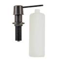 16-Ounce Capacity Oil Rubbed Bronze Soap Dispenser With Straight Nozzle