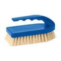 Blue Tampico Pig Brush With Handle