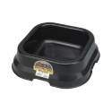 10-Quart Black Plastic Feed Pan