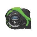 Century Drill & Tool 72816 Tape Measure, 12 Ft L Blade, 1/2 In W Blade