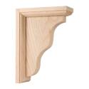 Basswood 2-Way Spindle Bracket    