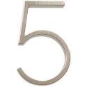 Floating Mount House Number, Character 5, 5 In H Character