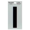 3-Inch Black Mylar Silver Background Self-Adhesive Letter Character: I  