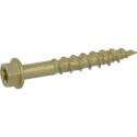 1/4 x 1-3/4-Inch Multi-Material Hex Washer Head Bronze Plated Screw 1-Pound