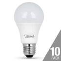 Feit Electric 10k A800/830/10kled/10/Rp LED Bulb, 120 V, 10 W, E26 Medium, A19 Lamp, Warm White Light