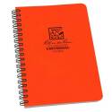 4.875 x 7-Inch Orange Spiral Notebook