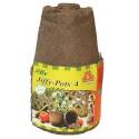 4-Inch Seed Starting Peat Pot, 6-Pack