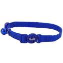 3/8 x 8-12-Inch Blue Nylon Safe Cat Adjustable Breakaway Collar     