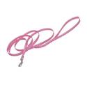3/8-Inch X 6-Foot Polka Dot Pink Nylon Dog Leash