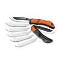 3-1/2-Inch Blade Orange Folding Knife