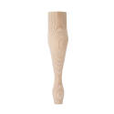 Ash Wood Queen Anne Series Table Leg   