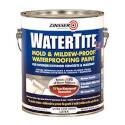 Zinsser Watertite 270267 Waterproofing Paint, Liquid, Bright White, 1 Gal