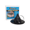 1 To 6-Inch Boot Size Black Rubber Roof Kit Pipe Boot  
