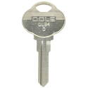 Brass Nickel Key Blank     