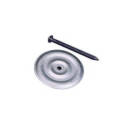 Black/Gray Steel Roof Kit Screw And Plate   