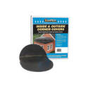 Black Rubber Roof Kit Corner Cover Circular Patch  
