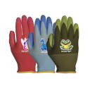 X-Small Knit Wrist Cuff Nylon & Rubber Gloves, Assorted 