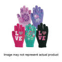 Assorted Girl's One-Size Acrylic Gloves