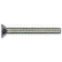 Slotted Flat-Head Zinc Machine Screw, 24-Pack, #10-24 x 1-1/2"