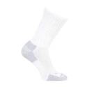 Work Socks, L, Cotton/Nylon/Polyester/Spandex, White