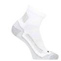 Force Performance Quarter Socks, L, Polyester/Spandex, White, 3 Pack