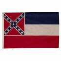 3-Foot X 5-Foot Nylon Mississippi Flag