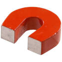 3/4-Inch Plastic/Steel Horseshoe Magnet