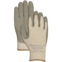 Large Gray Palm-Dipped Insulated Gloves