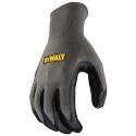 DeWALT Dpg73tl Work Gloves, L, Elastic Cuff, Gray, Nylon/Polyester