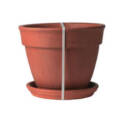 8-Inch Terracotta Garden Bell Pot
