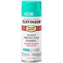 Stops Rust 347027 Protective Enamel Spray Paint, Gloss, Deep Mint, 12 Oz Aerosol Can