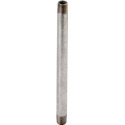 72 in. x 1/2 in. Steel Galvanized Pipe Nipple - Threaded, 1-Pack