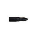 Century Drill & Tool Impact Pro 66102 Screwdriver Bit, #2 Drive, Phillips Drive, 1/4 In Shank, Hex Shank, Steel