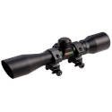 Black 4x Magnification 24-Foot Ranging Trajectory Reticle Crossbow Scope