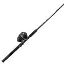 7-Foot Spin Cast Rod And Reel Combo, 2-Piece 