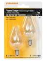 15-Watt Clear F10 Incandescent Light Bulb, 2-Pack